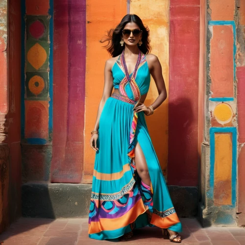 sari,girl in a long dress,majorelle blue,color turquoise,vibrant color,long dress,ethnic design,raw silk,indian woman,deepika padukone,teal blue asia,indian girl,bohemian,boho,bollywood,teal and orange,evening dress,radha,colourful,gipsy,Photography,General,Fantasy