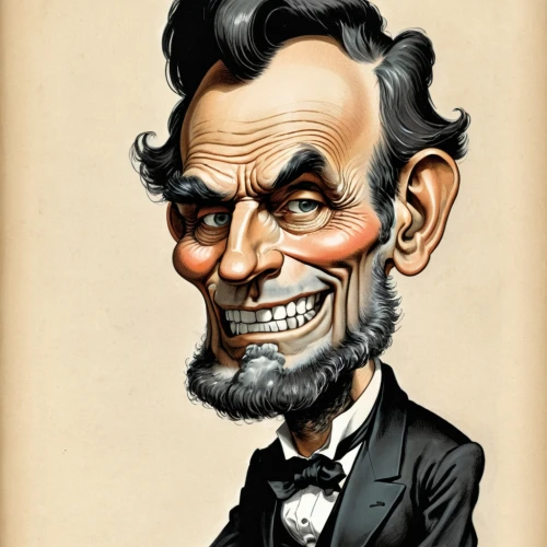 abraham lincoln,lincoln,caricaturist,caricature,lincoln custom,abe,lincoln cosmopolitan,abraham lincoln memorial,uncle sam,abraham lincoln monument,french president,xix century,a carpenter,c m coolidge,lincoln motor company,carpenter,george w bush,lincoln blackwood,leyland,john day,Illustration,Abstract Fantasy,Abstract Fantasy 23