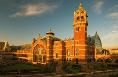 gallaudet university,howard university,smithsonian,ellis island,collegiate basilica,royal albert hall,tokyo station,national history museum,saint joseph,palace of parliament,tsaritsyno,portsmouth,pumping station,south station,central station,saint mark,beautiful buildings,the basilica,student information systems,frederic church,Photography,General,Realistic