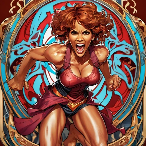 muscle woman,scarlet witch,ronda,symetra,wonderwoman,fantasy woman,celtic queen,toni,cavalier,starfire,sorceress,muscle icon,lady honor,merida,vanessa (butterfly),collectible card game,goddess of justice,eva,horoscope libra,firestar,Conceptual Art,Fantasy,Fantasy 26