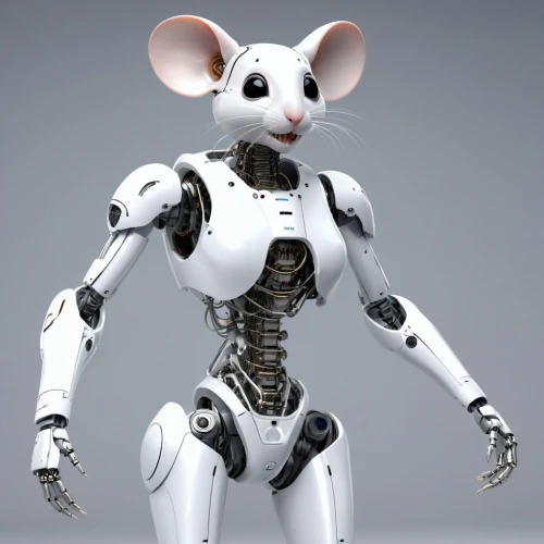 computer mouse,anthropomorphized animals,chat bot,rat,minibot,soft robot,mouse,humanoid,mammal,3d model,cybernetics,rat na,pet,exoskeleton,cyborg,armored animal,pepper,chatbot,ai,robotics