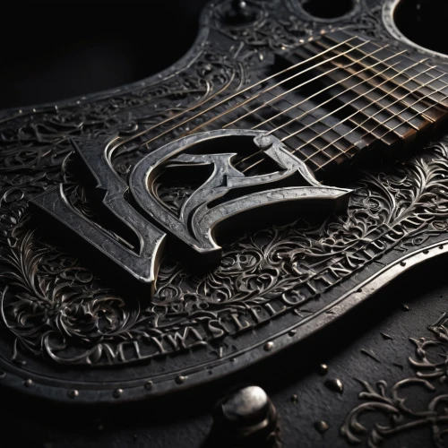 the guitar,painted guitar,guitar,epiphone,luthier,stringed instrument,mandolin,electric guitar,music instruments,bouzouki,guitar accessory,musical instruments,sitar,concert guitar,guitars,metal,musical instrument,violin key,music note,guitar head,Photography,General,Fantasy