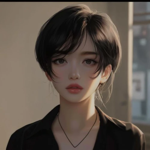 ren,realdoll,artist doll,girl portrait,study,guk,anime 3d,mari makinami,fuki,persona,digital painting,anime girl,natural cosmetic,hong,cosmetic,worried girl,cosmetic brush,girl,b3d,mamiya