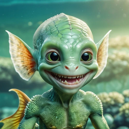 merfolk,merman,piranha,green pufferfish,deep sea fish,goblin,sea animal,underwater fish,sea devil,fish pictures,mermaid background,sea animals,cabezon (fish),fish in water,aquatic herb,under sea,aquatic animal,god of the sea,fish,napoleon fish,Photography,General,Realistic