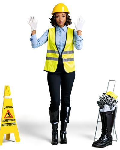 personal protective equipment,high-visibility clothing,protective clothing,female worker,sprint woman,workwear,construction worker,electrical contractor,osha,contractor,civil defense,advertising figure,roadworks,worker,tradesman,railroad engineer,blue-collar worker,ppe,road works,hockey protective equipment,Illustration,Realistic Fantasy,Realistic Fantasy 21