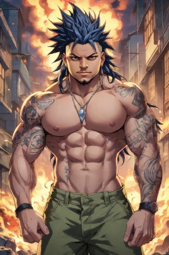 fuel-bowser,fire background,angry man,my hero academia,jin deui,muscle man,edge muscle,tangelo,big hero,wiz,male character,blacksmith,katakuri,saji,takuan,nikko,nikuman,gungdo,guilinggao,goku,Digital Art,Anime