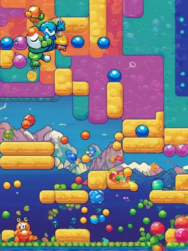 rainbow world map,mario bros,tileable,tileable patchwork,tower fall,pixaba,super mario brothers,frog background,super mario,yoshi,cartoon video game background,fairy world,tetris,candy pattern,crash-land,mushroom island,mario,water games,a small waterfall,birthday banner background,Unique,Pixel,Pixel 02