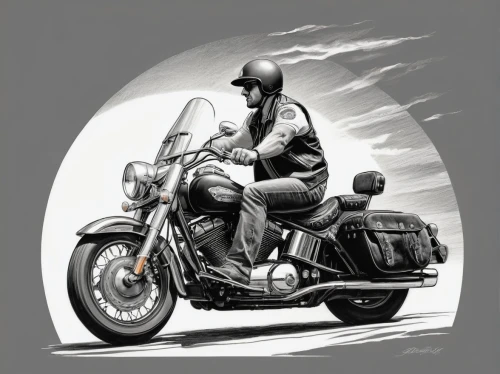 motorcycles,motorcyclist,biker,harley-davidson,motorcycle,black motorcycle,harley davidson,motorcycling,motorbike,bullet ride,heavy motorcycle,motor-bike,sidecar,motorcycle helmet,ride out,motorcycle accessories,family motorcycle,motorcycle tours,motorcycle tour,a motorcycle police officer,Illustration,Black and White,Black and White 35