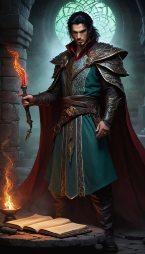 dodge warlock,thorin,massively multiplayer online role-playing game,male elf,heroic fantasy,dane axe,tyrion lannister,candlemaker,collectible card game,magus,dwarf sundheim,game illustration,prejmer,quarterstaff,flickering flame,aesulapian staff,male character,rotglühender poker,fire master,mage,Art,Artistic Painting,Artistic Painting 29