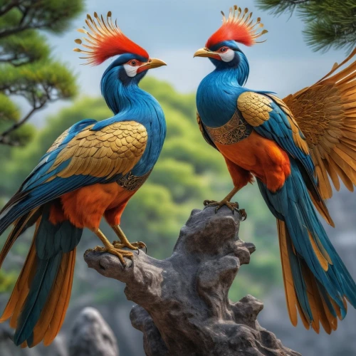 colorful birds,macaws blue gold,macaws of south america,macaws,couple macaw,tropical birds,blue and gold macaw,parrot couple,blue macaws,blue and yellow macaw,rare parrots,bird couple,parrots,bird painting,golden parakeets,passerine parrots,birds on a branch,beautiful macaw,blue macaw,macaw hyacinth,Photography,General,Realistic