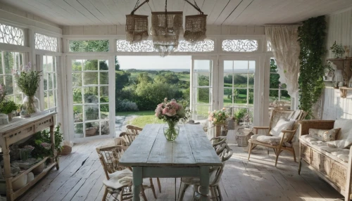 breakfast room,bay window,shabby-chic,shabby chic,orangery,dining room,victorian table and chairs,danish room,scandinavian style,french windows,dining room table,dining table,danish house,danish furniture,veranda,summer house,conservatory,tearoom,dandelion hall,the garden society of gothenburg,Photography,General,Natural