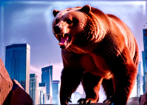 bear market,nordic bear,the bears,ice bears,grizzlies,bears,bear guardian,great bear,scandia bear,bear,king kong,kong,nasdaq,bear kamchatka,grizzly,stock market collapse,stock markets,grizzly bear,kodiak bear,digital compositing,Conceptual Art,Sci-Fi,Sci-Fi 26