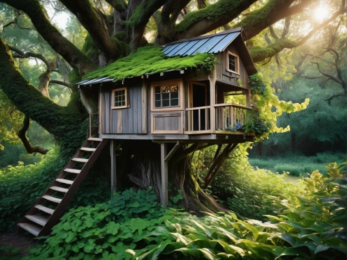 tree house,tree house hotel,treehouse,house in the forest,fairy house,little house,small house,miniature house,wooden house,small cabin,tree stand,timber house,green living,stilt house,wooden hut,cube house,bird house,grass roof,fairy stand,witch's house,Photography,Artistic Photography,Artistic Photography 12