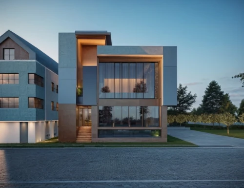 modern house,3d rendering,modern architecture,residential house,cubic house,new housing development,modern building,appartment building,render,smart house,housebuilding,cube house,smart home,prefabricated buildings,dunes house,residential,danish house,contemporary,frame house,build by mirza golam pir