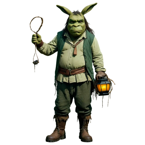 yoda,goblin,ogre,orc,fgoblin,half orc,scandia gnome,gnome,lopushok,goki,game character,green goblin,version john the fisherman,mandraki,dwarf sundheim,halloween frankenstein,male character,hop,concept art,clerk,Illustration,Realistic Fantasy,Realistic Fantasy 08