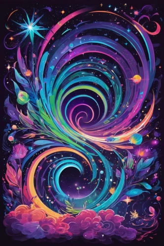 colorful spiral,spiral background,colorful foil background,spiral nebula,colorful star scatters,fairy galaxy,swirls,colorful stars,colorful background,abstract background,swirling,psychedelic art,time spiral,kaleidoscope art,abstract backgrounds,cosmic flower,spiral,spiral galaxy,star winds,spirals,Illustration,Vector,Vector 21
