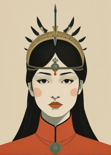 mulan,art deco woman,dharma,warrior woman,oriental princess,peking opera,geisha girl,geisha,oriental girl,vintage asian,asian woman,tibetan,mongolian,inner mongolian beauty,asiatic,shakyamuni,taiwanese opera,shuanghuan noble,jaya,bhutan,Illustration,Japanese style,Japanese Style 08