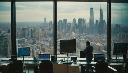 trading floor,the skyscraper,wall street,skyscrapers,boardroom,skyscraper,tall buildings,modern office,offices,blur office background,highrise,high-rise,high rise,high-rises,the observation deck,business district,corporate headquarters,cubical,company headquarters,office buildings,Photography,General,Cinematic