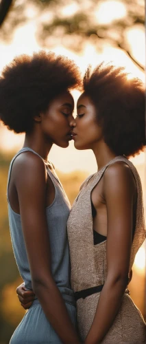 beautiful african american women,black couple,afro american girls,black women,black models,afroamerican,connectedness,pre-wedding photo shoot,girl kiss,african american woman,luv is luv,anmatjere women,self-love,women silhouettes,photo shoot for two,fusion photography,kissing,land love,bough,romantic portrait,Illustration,Japanese style,Japanese Style 08