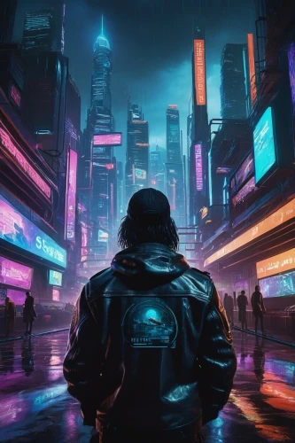 cyberpunk,dystopian,futuristic,cyber,cityscape,dystopia,futuristic landscape,80s,world digital painting,scifi,sci fiction illustration,cyberspace,urban,city lights,cg artwork,vapor,sci-fi,sci - fi,mute,would a background,Illustration,Abstract Fantasy,Abstract Fantasy 03