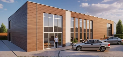 prefabricated buildings,3d rendering,eco-construction,new housing development,new building,metal cladding,modern building,wooden facade,industrial building,school design,heat pumps,smart house,timber house,folding roof,modern office,office building,smart home,commercial building,facade panels,car showroom,Photography,General,Realistic