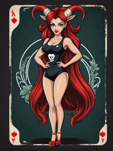 queen of hearts,poker primrose,ariel,playing card,blackjack,valentine pin up,rockabella,gnome and roulette table,squid game card,game illustration,deck of cards,pin up girl,card deck,poker set,poker,valentine day's pin up,rockabilly,pin-up girl,harley,the sea maid,Unique,Design,Logo Design