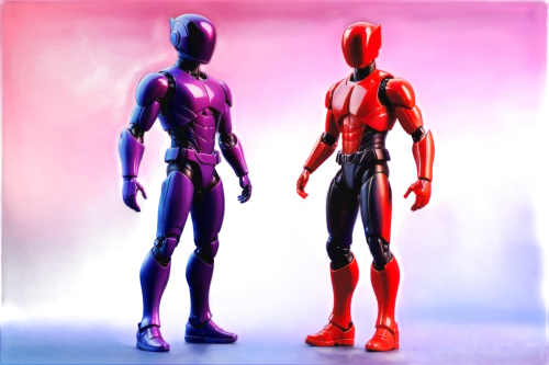 muscular system,red and blue,collectible action figures,evangelion evolution unit-02y,figurines,stand models,actionfigure,3d figure,3d model,evangelion unit-02,gradient mesh,3d man,red super hero,articulated manikin,play figures,plug-in figures,red-purple,character animation,game figure,limb males,Unique,3D,Garage Kits