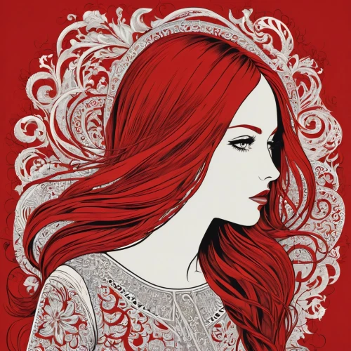 red-haired,red head,red hair,redhair,clary,redheads,redheaded,fashion vector,fashion illustration,ariel,red skin,boho art,rose white and red,redhead doll,against the current,poppy red,red russian,red background,white and red,shades of red,Illustration,Vector,Vector 21