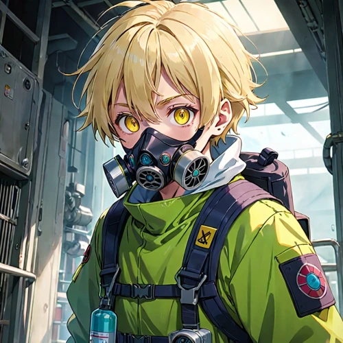 darjeeling,respirator,chemical plant,chemical container,engineer,oxygen mask,gas mask,respirators,refinery,heavy object,aquanaut,meteora,scientist,hazmat suit,chemical,petrochemicals,chemical laboratory,nuclear,biohazard,wiz,Anime,Anime,Traditional