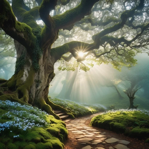 fairytale forest,fairy forest,enchanted forest,elven forest,forest glade,holy forest,forest path,forest floor,forest of dreams,the mystical path,fairy world,germany forest,magic tree,forest landscape,forest tree,crooked forest,foggy forest,fantasy landscape,green forest,tree lined path,Conceptual Art,Daily,Daily 20