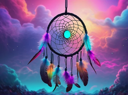 dream catcher,dreamcatcher,dreams catcher,wind chime,boho art,boho background,shamanism,wind bell,wind chimes,shamanic,feather jewelry,flying seeds,psychedelic art,digital art,hanging moon,tipi,decoration bird,spirit ball,feather headdress,colorful tree of life,Conceptual Art,Oil color,Oil Color 07