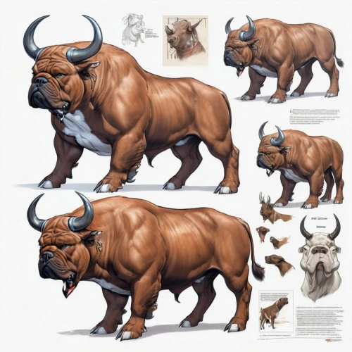 horned cows,aurochs,bull,tribal bull,buffalo herd,bison,bulls,oxen,buffalo,bos taurus,rhino,buffaloes,oxpecker,taurus,buffalo herder,rhinoceros,cape buffalo,minotaur,gnu,buffalos,Unique,Design,Character Design