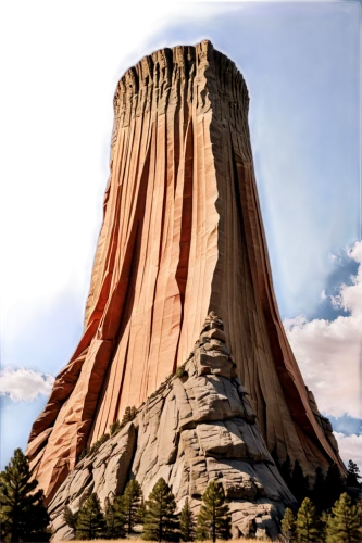 devil's tower,rock needle,rock formation,half-dome,camel peak,united states national park,mountainous landforms,el capitan,ayersrock,zion,red cliff,hoodoos,butte,landform,devil's tower national monument,rock formations,rock mountain,volcanic plug,salt mountain,giant mountains,Unique,Paper Cuts,Paper Cuts 02