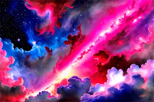 nebula,galaxy,nebula 3,supernova,galaxy collision,colorful stars,sky,space art,fairy galaxy,cosmos,unicorn background,cosmic,vapor,vast,dimensional,night sky,rainbow clouds,outer space,universe,intense colours,Conceptual Art,Oil color,Oil Color 20