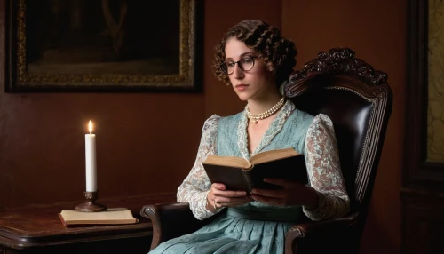 jane austen,librarian,daisy jazz isobel ridley,reading glasses,queen anne,downton abbey,elizabeth nesbit,girl studying,victorian lady,the victorian era,girl in a historic way,busy lizzie,british actress,bookworm,women's novels,emile vernon,lace round frames,ereader,doll's house,portrait of a woman,Art,Classical Oil Painting,Classical Oil Painting 21