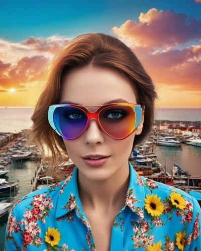 color glasses,sunglasses,sun glasses,aviator sunglass,eye glass accessory,cyber glasses,colorful daisy,digital compositing,bondi,ray-ban,retro woman,photoshop manipulation,ski glasses,colorful floral,helianthus sunbelievable,colorful,sunglass,retro girl,summer clip art,photoshop creativity