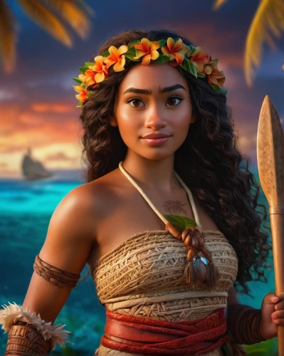 moana,polynesian girl,hula,polynesian,luau,polynesia,tiana,aloha,pocahontas,tahiti,rapa nui,south pacific,mai tai,kalua,oceania,rapanui,maui,maya,napali,bora-bora,Photography,General,Fantasy