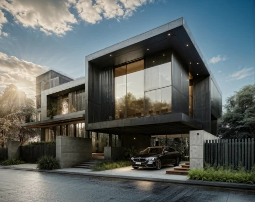 modern house,landscape design sydney,modern architecture,landscape designers sydney,garden design sydney,cube house,residential house,residential,dunes house,modern style,luxury home,cubic house,contemporary,luxury property,3d rendering,metal cladding,smart house,smart home,two story house,house shape