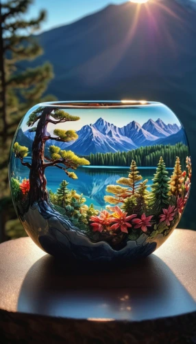 glass painting,glass sphere,snow globes,lensball,snowglobes,crystal ball-photography,aquarium decor,3d fantasy,crystal ball,wooden bowl,christmas globe,glass ornament,colorful glass,snow globe,glass vase,glass ball,in the resin,magical pot,tibetan bowl,round autumn frame,Photography,Artistic Photography,Artistic Photography 02