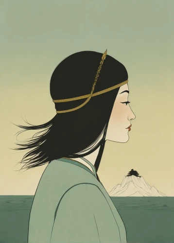 shirakami-sanchi,mulan,japanese woman,mari makinami,honzen-ryōri,japanese art,junshan yinzhen,art deco woman,cool woodblock images,han thom,olle gill,gobelin,akita,girl on the dune,oriental girl,mountain spirit,asian conical hat,asahi,fuji,geisha girl,Illustration,Japanese style,Japanese Style 08