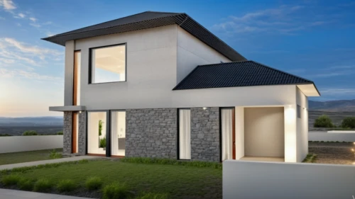 3d rendering,modern house,floorplan home,house shape,house sales,smart home,folding roof,residential property,new housing development,residential house,housebuilding,render,frame house,house insurance,smart house,house floorplan,prefabricated buildings,two story house,modern architecture,inverted cottage,Photography,General,Realistic