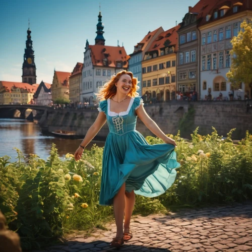 girl in a long dress,a girl in a dress,girl in a historic way,girl on the river,hoopskirt,celtic woman,girl in a long dress from the back,evening dress,český krumlov,girl in white dress,vintage dress,girl with bread-and-butter,wroclaw,prague,ballerina girl,woman walking,violin woman,long dress,ball gown,fairy tale character,Photography,General,Fantasy