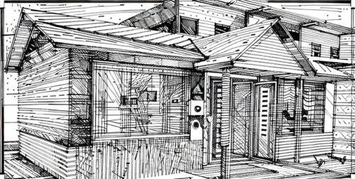 house drawing,houses clipart,wooden houses,timber house,wooden house,wooden facade,half-timbered,wireframe graphics,stilt houses,wooden construction,half timbered,half-timbered houses,half-timbered house,log home,kirrarchitecture,line drawing,mono-line line art,wireframe,japanese architecture,row houses,Design Sketch,Design Sketch,None