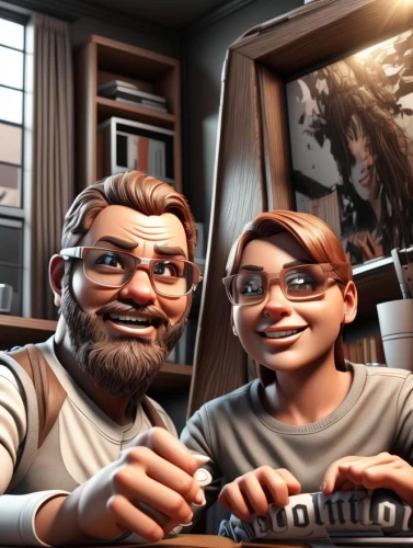 ventriloquist,gnomes at table,father and daughter,caricaturist,grandparents,animated cartoon,digital nomads,play escape game live and win,father daughter,gnome and roulette table,jim's background,thumb cinema,herring family,custom portrait,cgi,community connection,b3d,3d albhabet,father's day,old couple