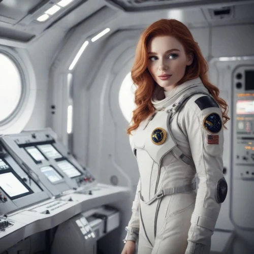 astronaut suit,space-suit,spacesuit,space suit,astronaut,clary,andromeda,redheads,sci fi,female hollywood actress,ginger rodgers,cosmonaut,samara,aquanaut,astronautics,nasa,sci-fi,sci - fi,protective suit,lost in space