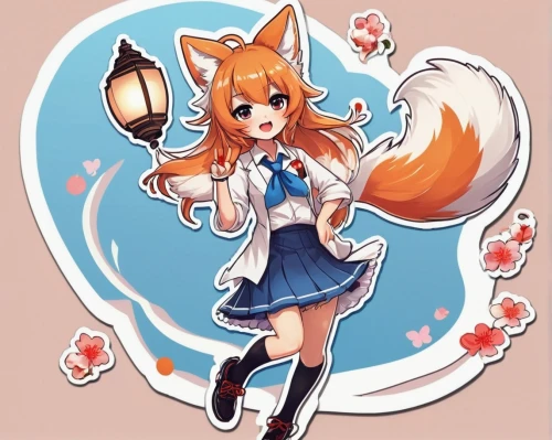 cute fox,garden-fox tail,adorable fox,tails,fox,child fox,a fox,little fox,kitsune,redfox,foxes,fluffy tail,red fox,vulpes vulpes,marmalade,foxtail,desert fox,firefox,christmas fox,dhole,Unique,Design,Sticker