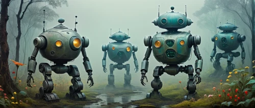 robots,robotics,droids,sci fiction illustration,robotic,machines,bot,robot,mech,mecha,travelers,automation,droid,sci fi,scifi,bot training,digital nomads,sci-fi,sci - fi,guards of the canyon,Illustration,Abstract Fantasy,Abstract Fantasy 07