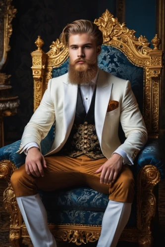 male model,men's suit,aristocrat,suit of spades,the throne,throne,wedding suit,men's wear,men clothes,gentlemanly,conquistador,regal,chair png,bridegroom,king arthur,royal,king ortler,the groom,wing chair,royalty,Photography,General,Fantasy