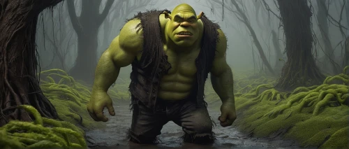 the ugly swamp,ogre,orc,swamp,aaa,minion hulk,swampy landscape,incredible hulk,goblin,avenger hulk hero,forest man,half orc,swamp football,fantasy art,druid grove,hulk,cleanup,patrol,chromakey,lopushok,Conceptual Art,Daily,Daily 30