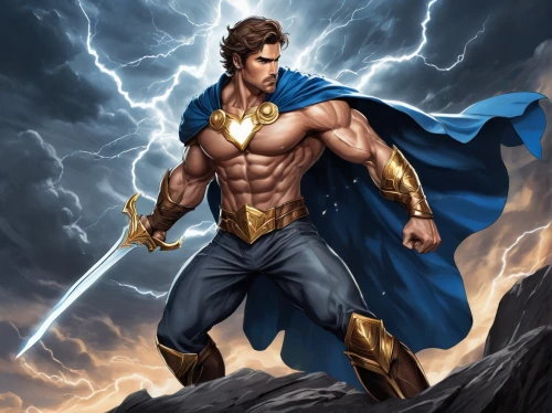 god of thunder,thor,heroic fantasy,poseidon,cleanup,greek god,wind warrior,dane axe,poseidon god face,thundercat,aa,power icon,zodiac sign libra,perseus,defense,zeus,san storm,male character,strom,fantasy warrior,Illustration,Black and White,Black and White 05